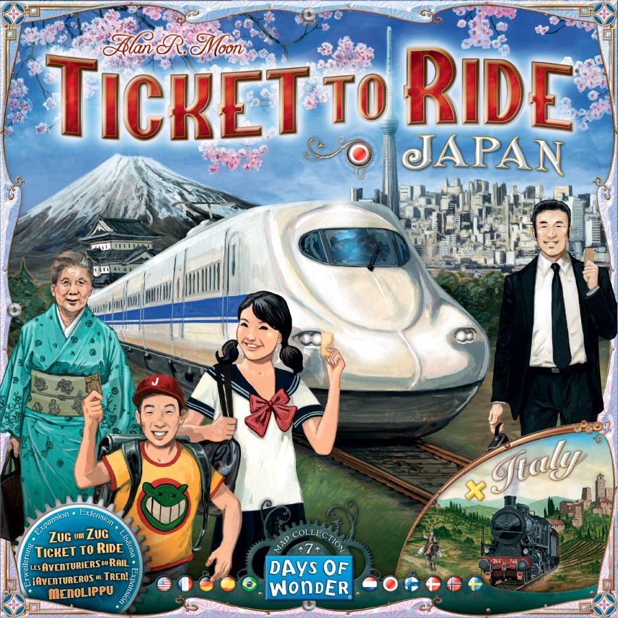 チケット・トゥ・ライド：日本 / イタリアマップ | ANALOG GAME INDEX